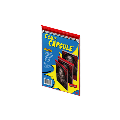 Red Modern Size ComicCapsule