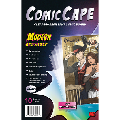 ComicCape - Clear UV Resistant Board